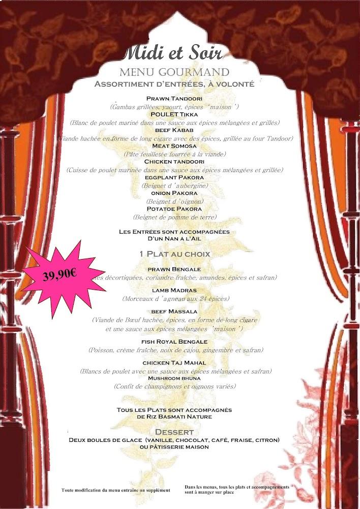 Le Bengale - Menu Image 4